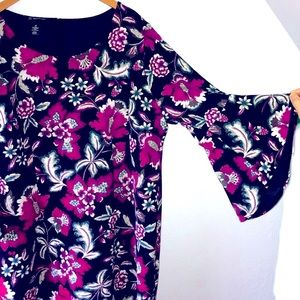INC 3x Party Dress Retro Floral